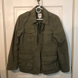 Gap Utility Cargo Jacket Lightweight 3 Seasons Size XS but runs a bit large